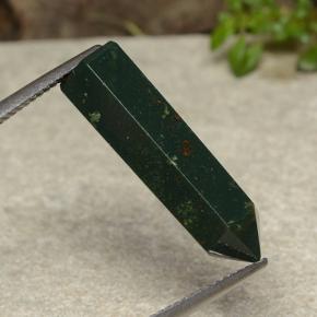 9.40カラットの天然マルチカラーブラッドストーン、ファンシーシェイプ、オペーク