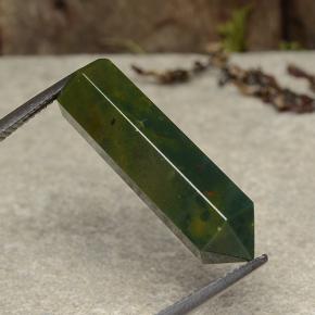 11.18カラットの天然マルチカラーブラッドストーン、ファンシーシェイプ、オペーク