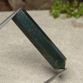 14.11カラットの天然マルチカラーブラッドストーン、ファンシーシェイプ、オペーク