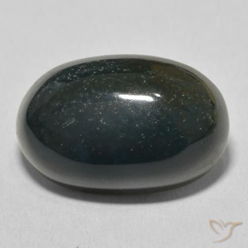 15.71ct 天然 フォレストグリーン ブラッドストーン, 楕円形, オペーク