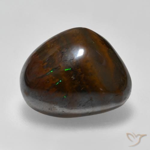 10.04ct 天然 マルチカラー ボルダーオパール, ファンシー, オペーク
