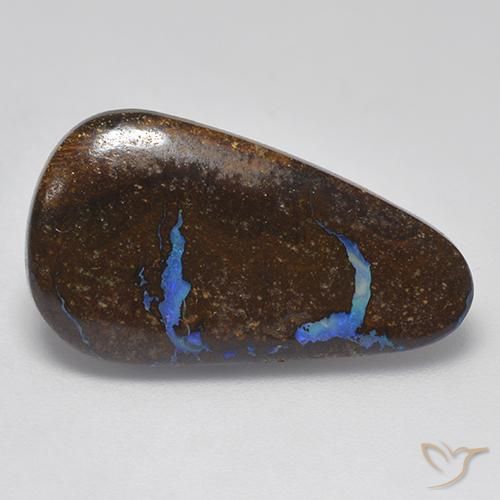 10.79ct 天然 マルチカラー ボルダーオパール, ファンシー, オペーク