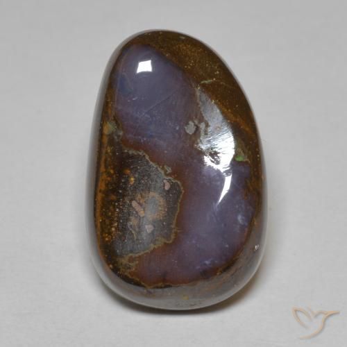 11.61ct 天然 マルチカラー ボルダーオパール, ファンシー, オペーク