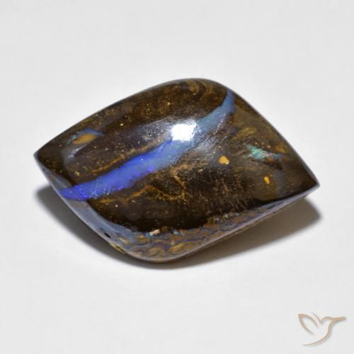 14.54ct 天然 マルチカラー ボルダーオパール, ファンシー, オペーク