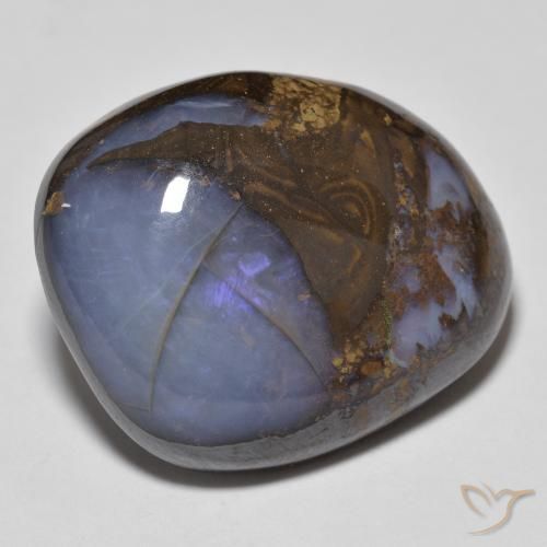 24.07ct 天然 マルチカラー ボルダーオパール, ファンシー, オペーク