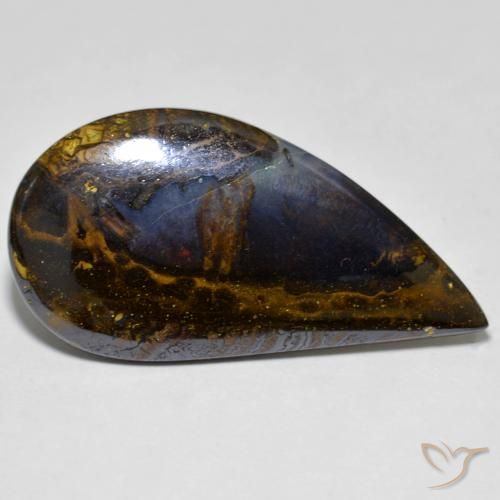 12.25ct 天然 マルチカラー ボルダーオパール, ファンシー, オペーク