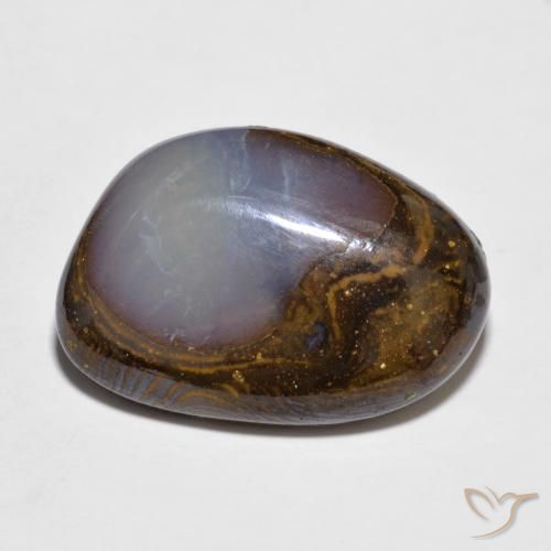 10.15ct 天然 マルチカラー ボルダーオパール, ファンシー, オペーク
