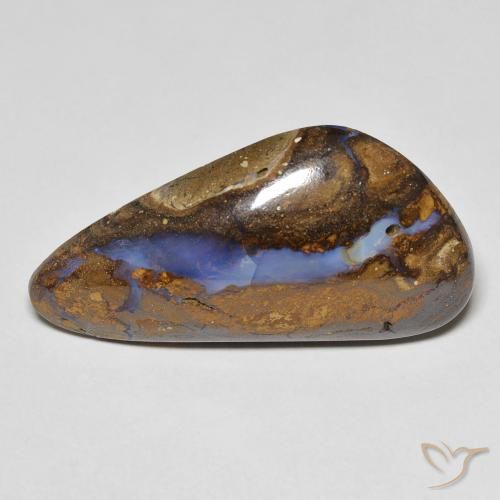 16.25ct 天然 マルチカラー ボルダーオパール, ファンシー, オペーク