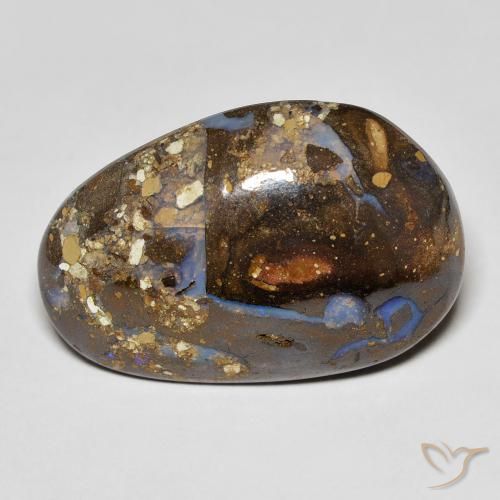 23.38ct 天然 マルチカラー ボルダーオパール, ファンシー, オペーク