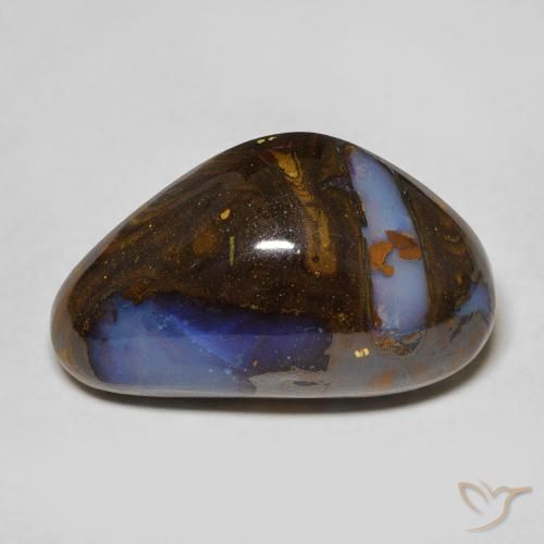 13.99ct 天然 マルチカラー ボルダーオパール, ファンシー, オペーク