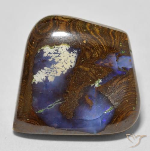 21.28ct 天然 マルチカラー ボルダーオパール, ファンシー, オペーク