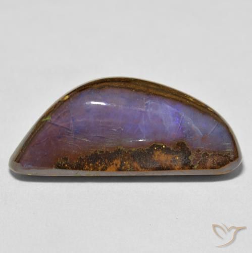 16.76ct 天然 マルチカラー ボルダーオパール, ファンシー, オペーク