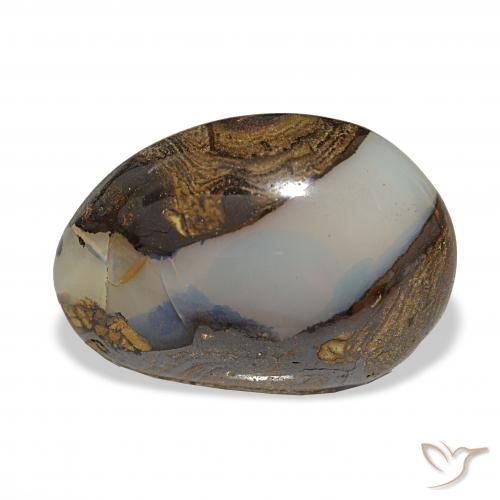 17.39ct マルチカラー ボルダーオパール, ファンシー, 半透明