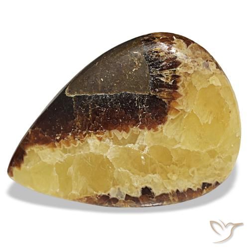 49.78ct マルチカラー カルサイト, 洋梨の形, オペーク
