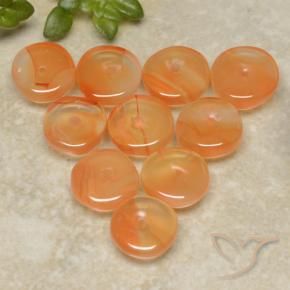 Shop natural 6.62ct ウォームアプリコットオレンジ カーネリアン gems, ファンシー, from インド at GemSelect. In stock, global shipping!