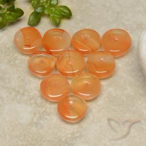 Shop natural 6.62ct ウォームアプリコットオレンジ カーネリアン gems, ファンシー, from インド at GemSelect. In stock, global shipping!