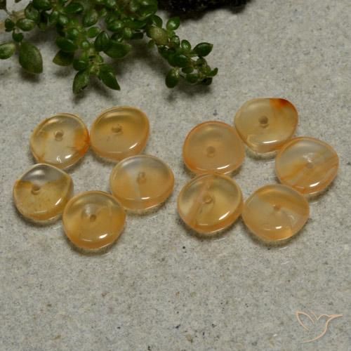 Shop natural 3.41ct 鮮やかなオレンジ カーネリアン gems, ファンシー, from インド at GemSelect. In stock, global shipping!