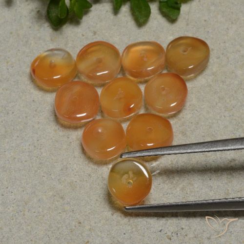Shop natural 7.53ct ダークオレンジ カーネリアン gems, ファンシー, from インド at GemSelect. In stock, global shipping!