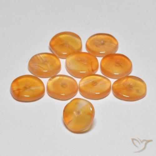 Shop natural 5.63ct ミディアムオレンジ カーネリアン gems, ファンシー, from インド at GemSelect. In stock, global shipping!