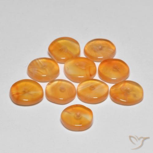 Shop natural 5.63ct ミディアムオレンジ カーネリアン gems, ファンシー, from インド at GemSelect. In stock, global shipping!