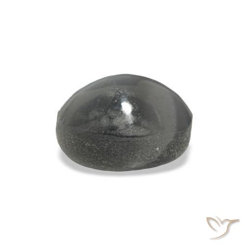 1.03カラットの天然ミディアムグレーCat's Eye Alexandrite（6.3×4.3 mm・オーバルカット）