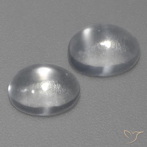 Shop natural 2.29ct クリアホワイト キャッツアイムーンストーン gems, 楕円形, from インド at GemSelect. In stock, global shipping!