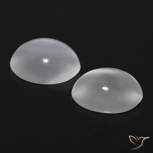 Shop natural 1.48ct ホワイト キャッツアイムーンストーン gems, 楕円形, from インド at GemSelect. In stock, global shipping!