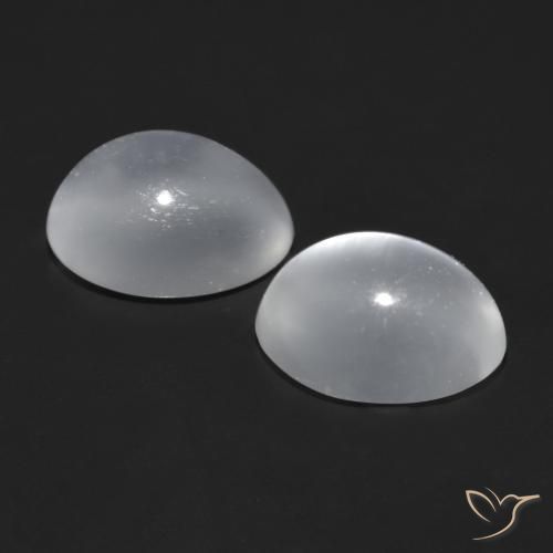 Shop natural 1.78ct クリアホワイト キャッツアイムーンストーン gems, 楕円形, from インド at GemSelect. In stock, global shipping!