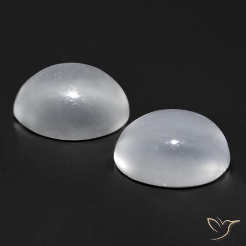 Shop natural 1.69ct クリアホワイト キャッツアイムーンストーン gems, 楕円形, from インド at GemSelect. In stock, global shipping!