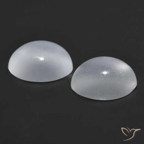 Shop natural 1.82ct ホワイト キャッツアイムーンストーン gems, 楕円形, from インド at GemSelect. In stock, global shipping!