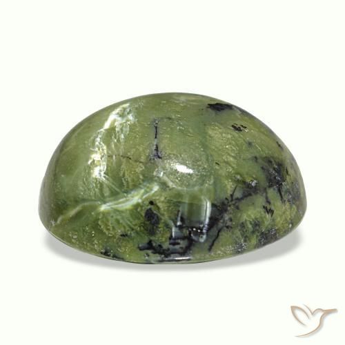 6.32カラットの天然マルチカラーCat's Eye Opal（13.8×11.3 mm・オーバルカット）