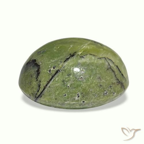 5.40カラットの天然マルチカラーCat's Eye Opal（13.4×10.5 mm・オーバルカット）