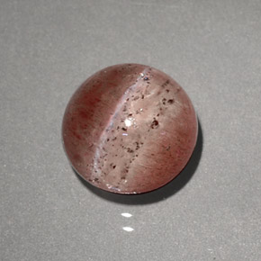 2.23カラットの天然ブラウンCat's Eye Scapolite（7.48 mm・透明）