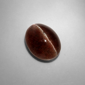 8.31カラットの天然ブラウンCat's Eye Scapolite（13.4×10.3 mm・オーバルカット）