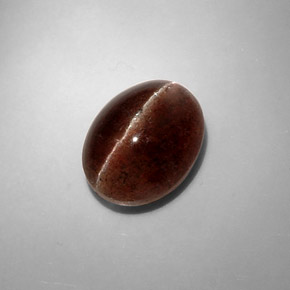 8.31カラットの天然ブラウンCat's Eye Scapolite（13.4×10.3 mm・オーバルカット）