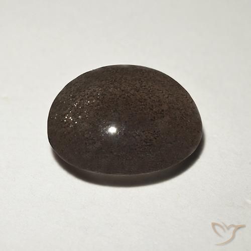 1.50カラットの天然ミディアムブラウンCat's Eye Scapolite（7.71 mm・ラウンドカット）