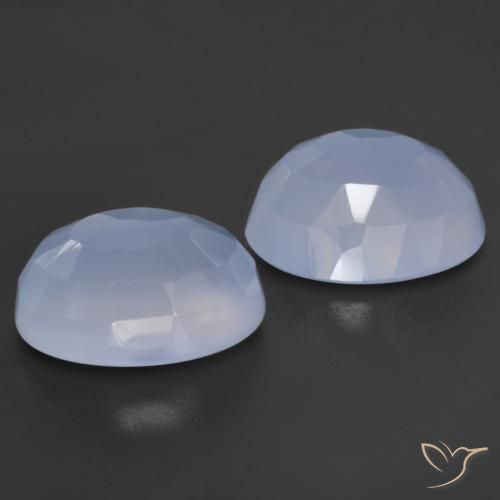 Shop natural 9.08ct バイオレットブルー カルセドニー gems, 楕円形, from ブラジル at GemSelect. In stock, global shipping!