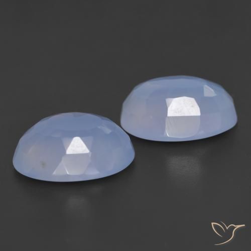 Shop natural 11.06ct パープルブルー カルセドニー gems, 楕円形, from ブラジル at GemSelect. In stock, global shipping!