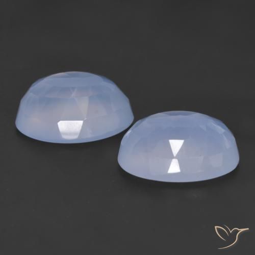 Shop natural 12.45ct パープルブルー カルセドニー gems, 楕円形, from ブラジル at GemSelect. In stock, global shipping!