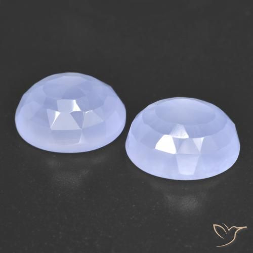 Shop natural 7.06ct ライトブルー カルセドニー gems, 楕円形, from ブラジル at GemSelect. In stock, global shipping!
