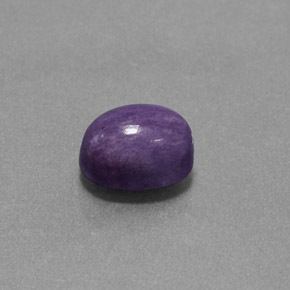 1.84カラットの天然バイオレットチャロアイト（8.4×6.2 mm・オーバルカット）