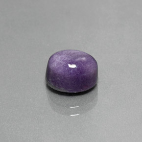 2.51カラットの天然バイオレットチャロアイト（8.8×6.7 mm・オーバルカット）