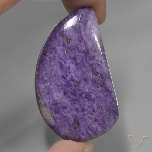 79.11ct 天然 ダークバイオレット チャロアイト, ファンシー, オペーク