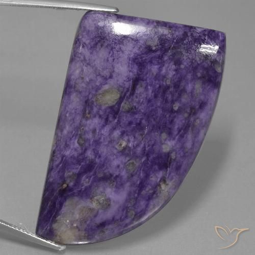 72.98ct 天然 ディープバイオレット チャロアイト, ファンシー, オペーク