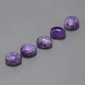 Shop natural ct バイオレット チャロアイト gems, 楕円形, from ロシア at GemSelect. In stock, global shipping!