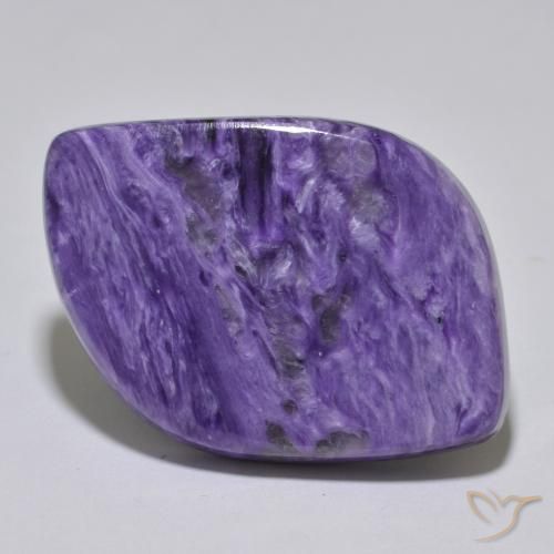 54.20ct 天然 ベルベットパープルバイオレット チャロアイト, ファンシー, オペーク