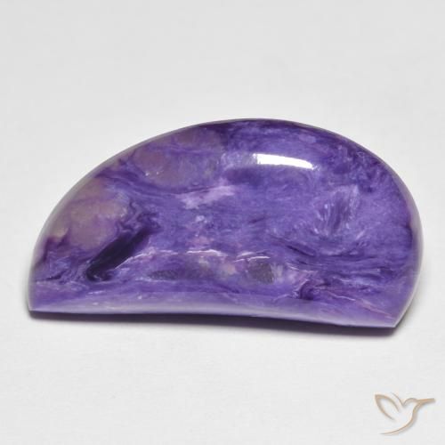 12.59ct 天然 Medium Dark-Violet チャロアイト, ファンシー, オペーク