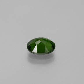 1.54カラットの天然グリーンクロムダイオプサイド（8.2×6.2 mm・オーバルカット）