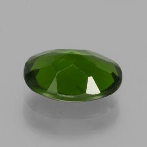 1.19カラットの天然グリーンクロムダイオプサイド（8.1×6 mm・オーバルカット）