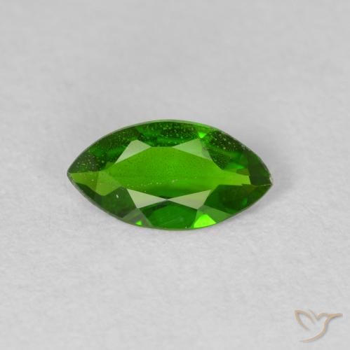 0.61ct 天然 Medium Dark-Green クロム透輝石, マーキーズ, VS